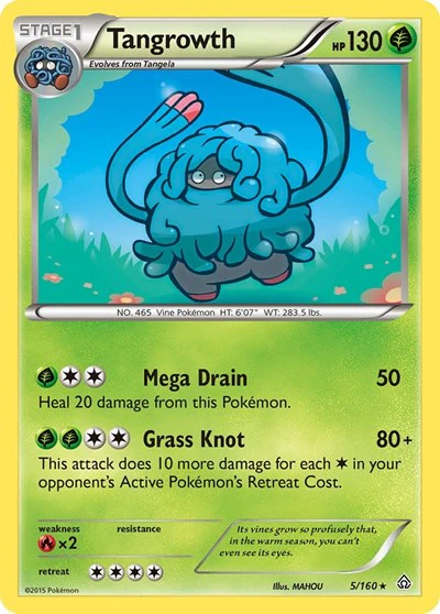 PRC: Tangrowth (Reverse Holofoil)