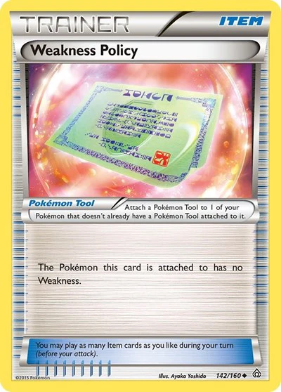 PRC: Weakness Policy (Reverse Holofoil)