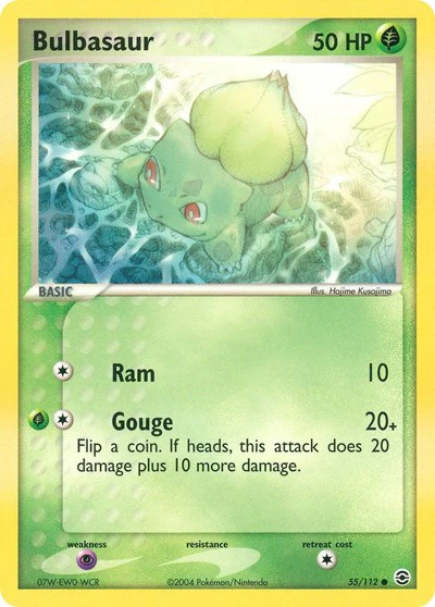 RG: Bulbasaur - 055/112 (Reverse Holofoil)