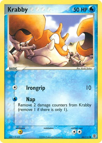 RG: Krabby (Reverse Holofoil)