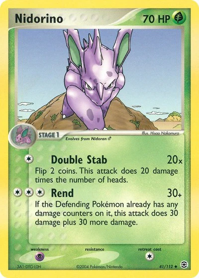 RG: Nidorino (Reverse Holofoil)