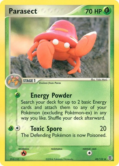 RG: Parasect (Reverse Holofoil)
