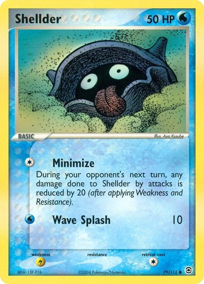RG: Shellder (Reverse Holofoil)