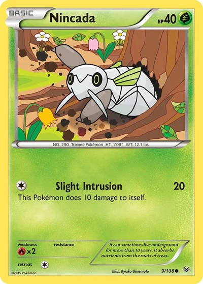 ROS: Nincada (Reverse Holofoil)