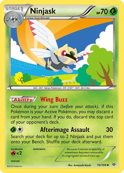 ROS: Ninjask (Reverse Holofoil)
