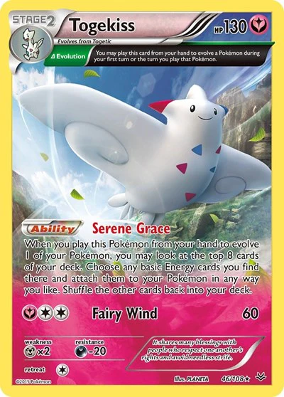 ROS: Togekiss (46 Delta) (Reverse Holofoil)