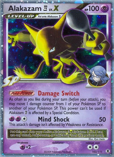 RR: Alakazam E4 Lv.X (Holofoil)