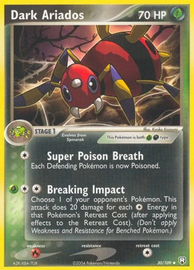 RR: Dark Ariados (Reverse Holofoil)