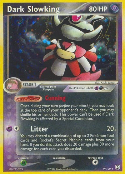 RR: Dark Slowking (Holofoil)