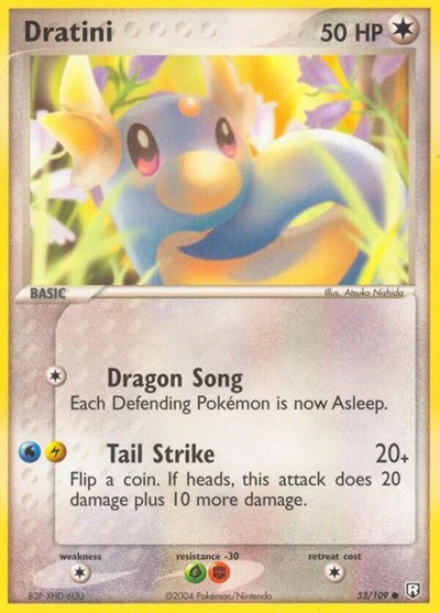 RR: Dratini - 053/109 (Reverse Holofoil)