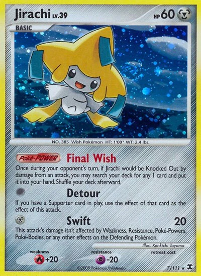 RR: Jirachi (Reverse Holofoil)