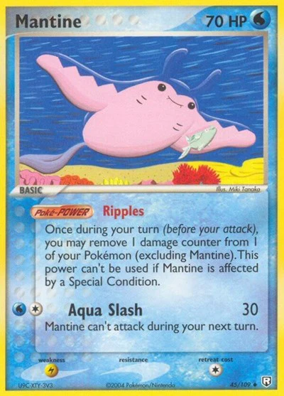 RR: Mantine (Reverse Holofoil)