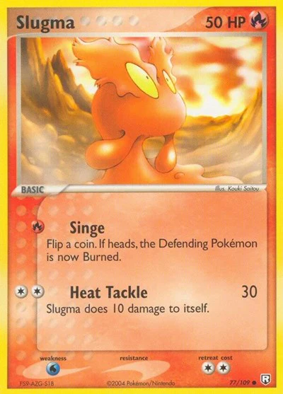 RR: Slugma (Reverse Holofoil)