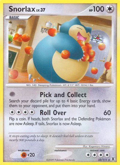 RR: Snorlax (33) (Reverse Holofoil)