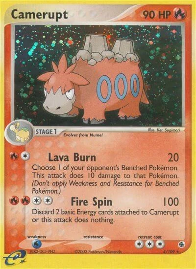 RS: Camerupt (Reverse Holofoil)