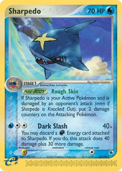 RS: Sharpedo (Reverse Holofoil)