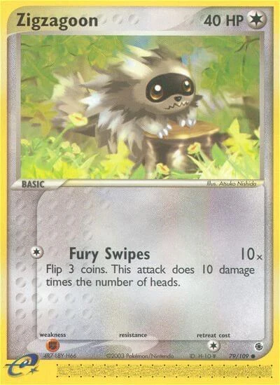 RS: Zigzagoon (Reverse Holofoil)