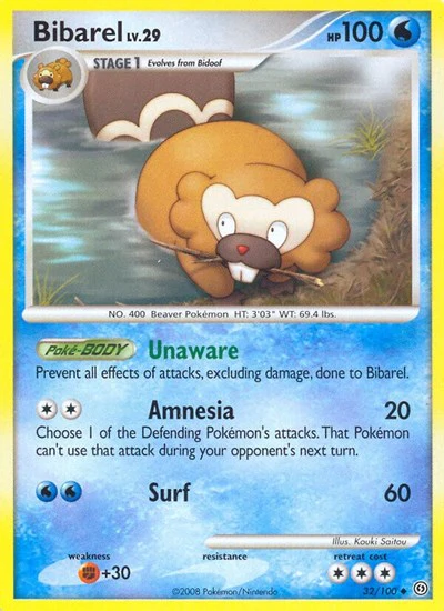 SF: Bibarel (Reverse Holofoil)