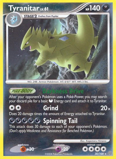 SF: Tyranitar (Reverse Holofoil)
