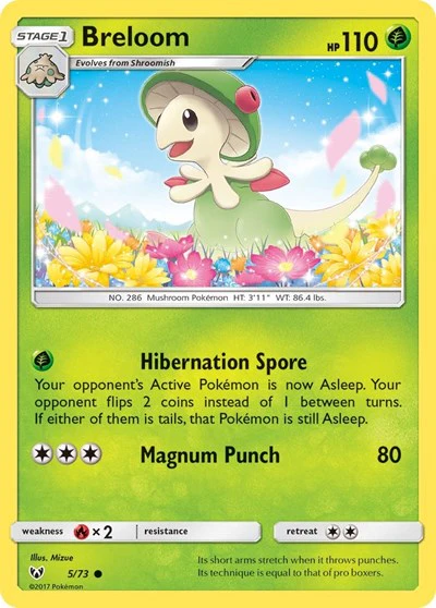 SHL: Breloom (Reverse Holofoil)