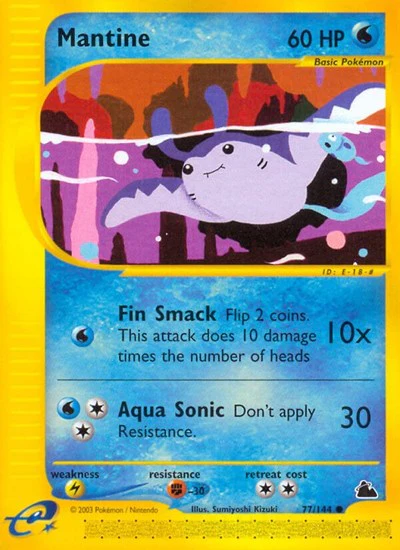 SK: Mantine (Reverse Holofoil)