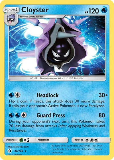SM01: Cloyster