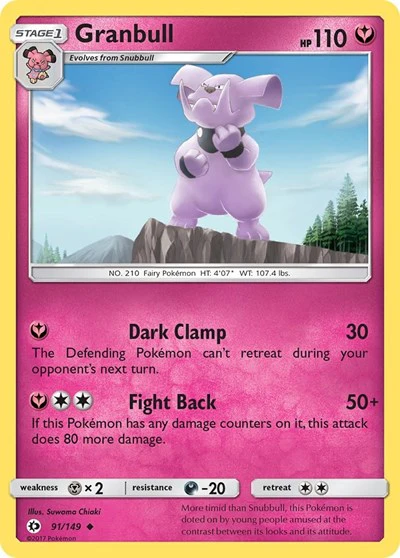 SM01: Granbull (Reverse Holofoil)
