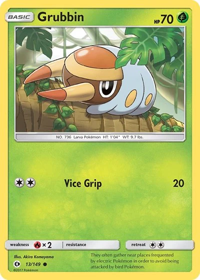 SM01: Grubbin (Reverse Holofoil)