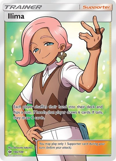 SM01: Ilima (Full Art) (Holofoil)