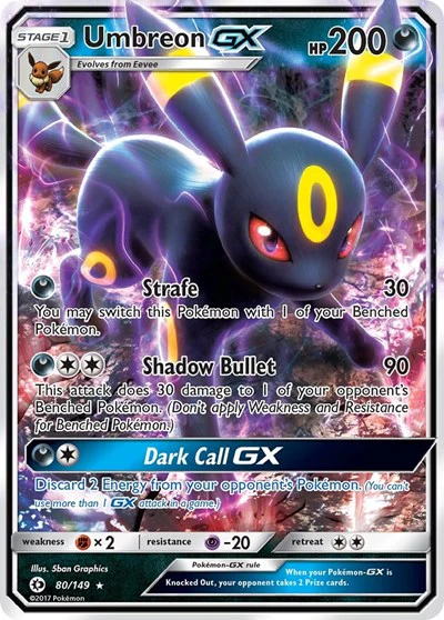 SM01: Umbreon GX (Holofoil)