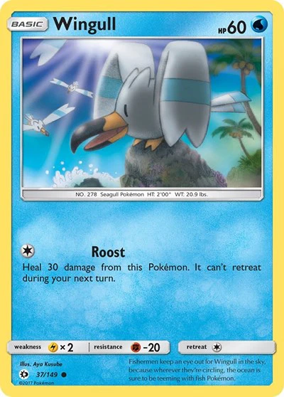SM01: Wingull (Reverse Holofoil)