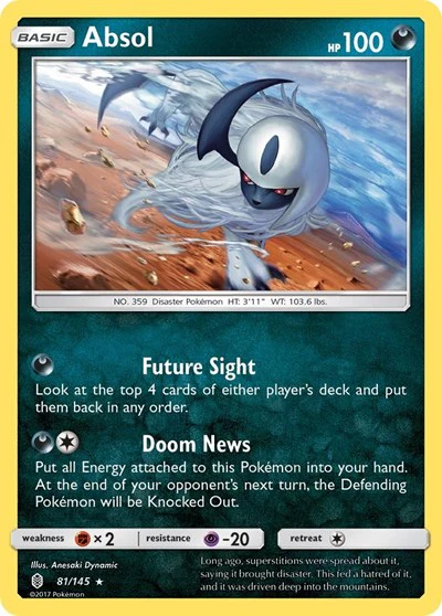 SM02: Absol (Reverse Holofoil)