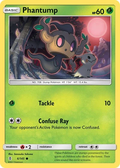 SM02: Phantump (Reverse Holofoil)