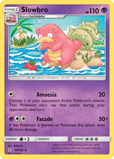 SM02: Slowbro (Reverse Holofoil)