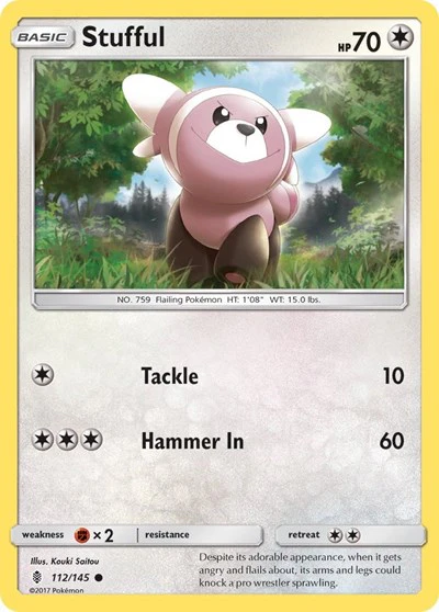 SM02: Stufful (Reverse Holofoil)
