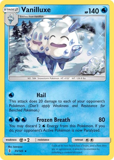 SM02: Vanilluxe (Reverse Holofoil)
