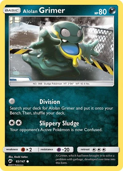 SM03: Alolan Grimer (Reverse Holofoil)