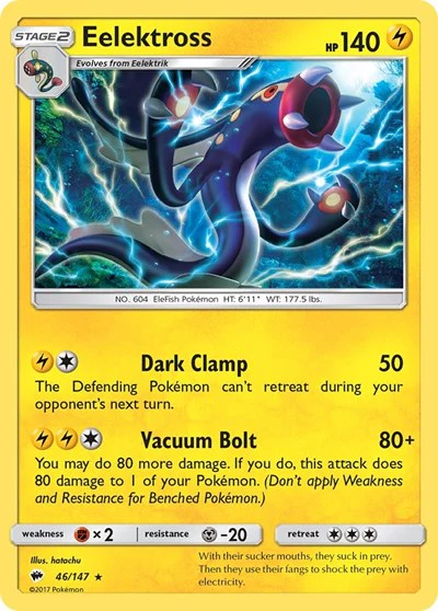 SM03: Eelektross (Reverse Holofoil)