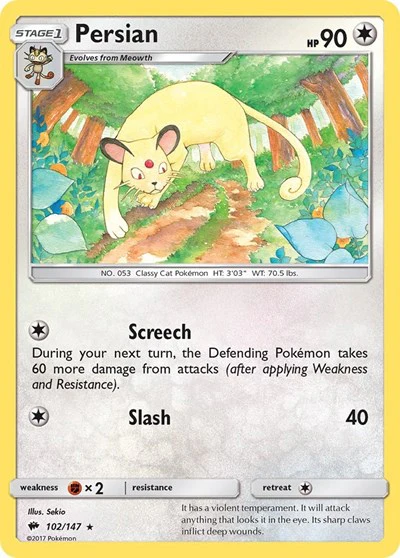 SM03: Persian (Reverse Holofoil)