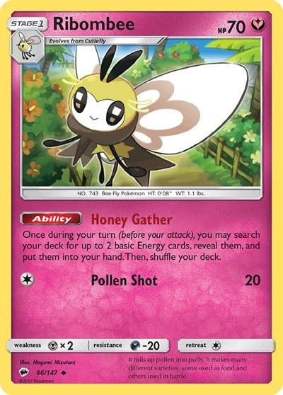 SM03: Ribombee (Reverse Holofoil)