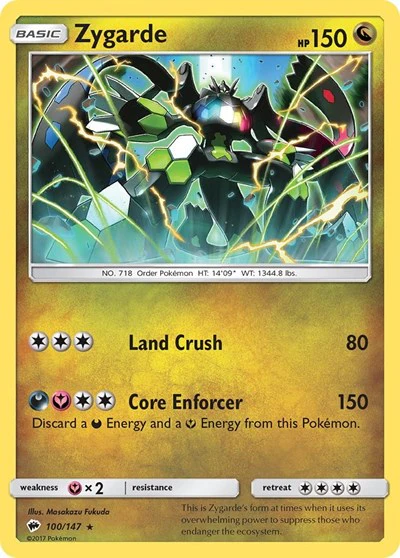SM03: Zygarde (Reverse Holofoil)