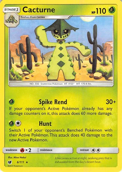 SM04: Cacturne (Reverse Holofoil)