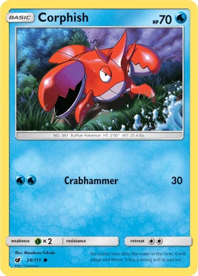 SM04: Corphish (Reverse Holofoil)