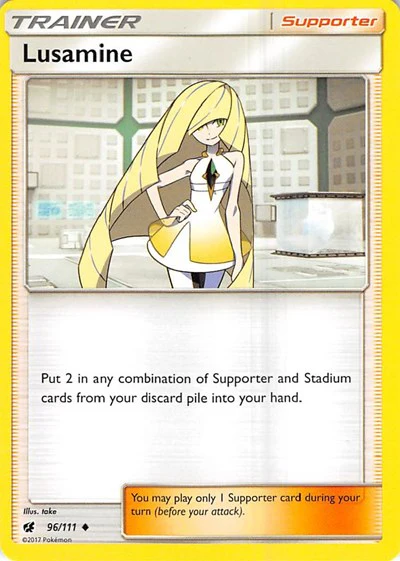 SM04: Lusamine (Reverse Holofoil)