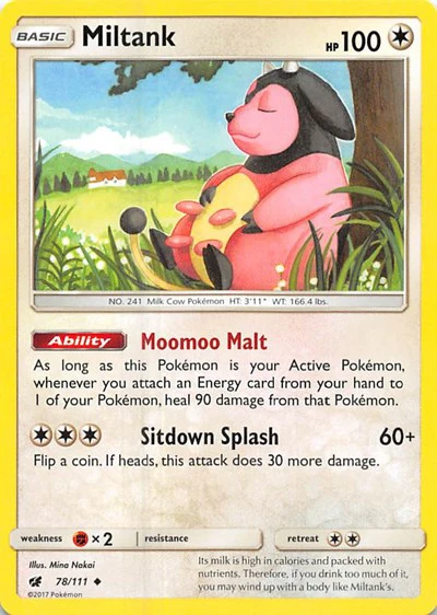 SM04: Miltank (Reverse Holofoil)