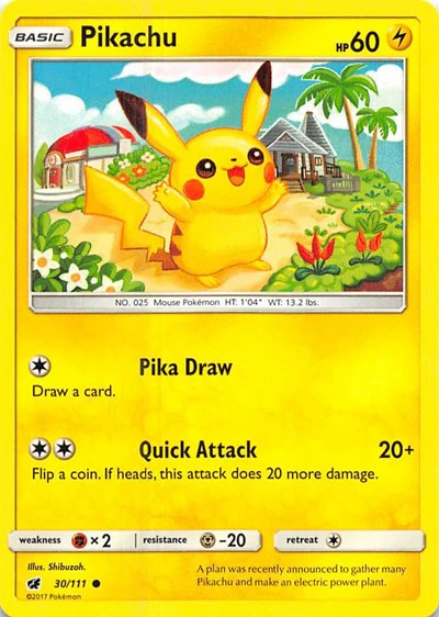 SM04: Pikachu (Reverse Holofoil)