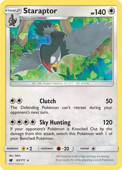 SM04: Staraptor (Reverse Holofoil)