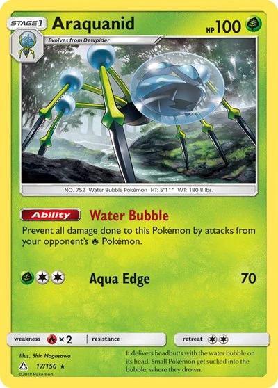 SM05: Araquanid (Reverse Holofoil)