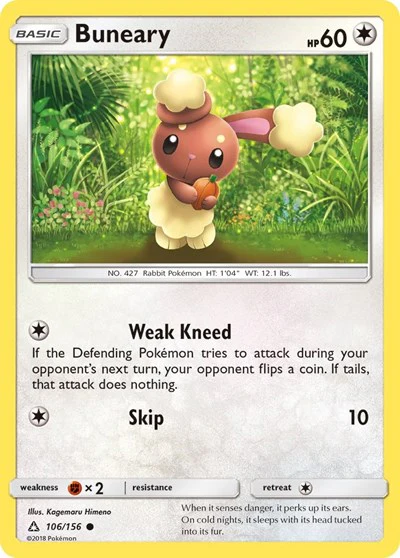 SM05: Buneary (Reverse Holofoil)