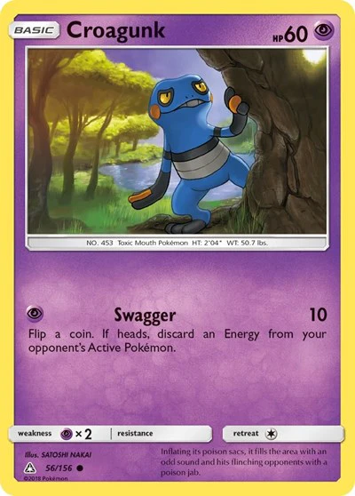 SM05: Croagunk (Reverse Holofoil)